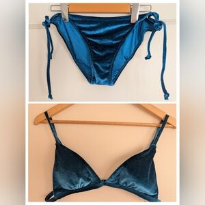 Velvet Bikini Set